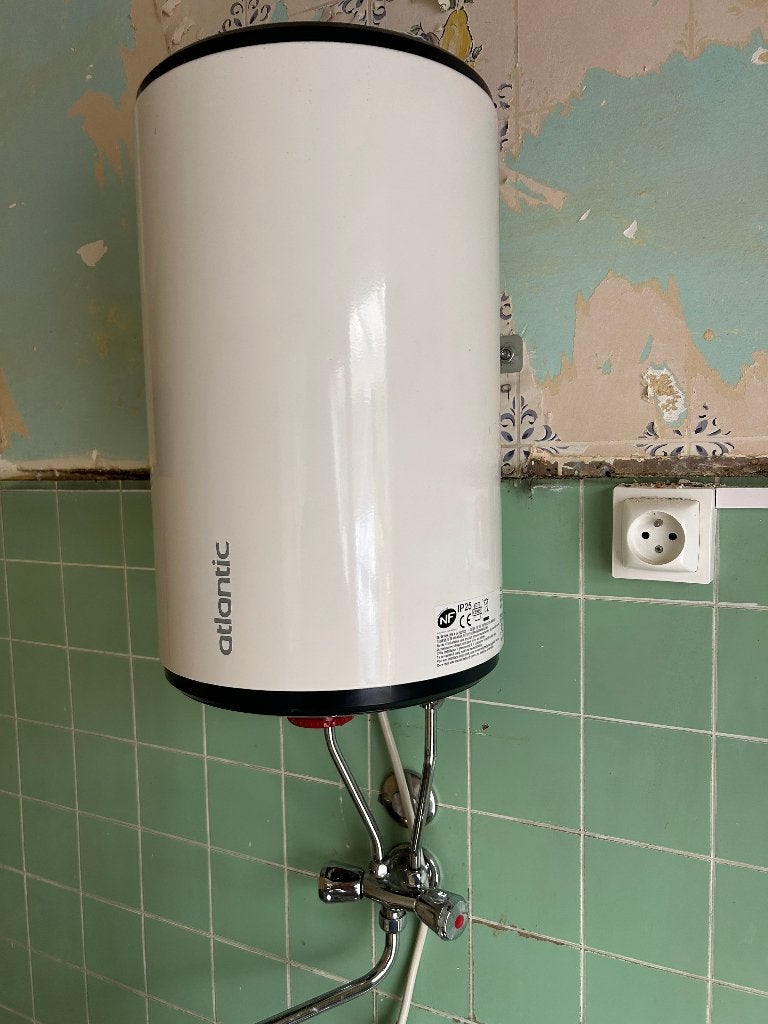 boiler électrique Atlantic 10L, Bricolage & Construction, Moins de 20 litres, Enlèvement, Comme neuf, Boiler