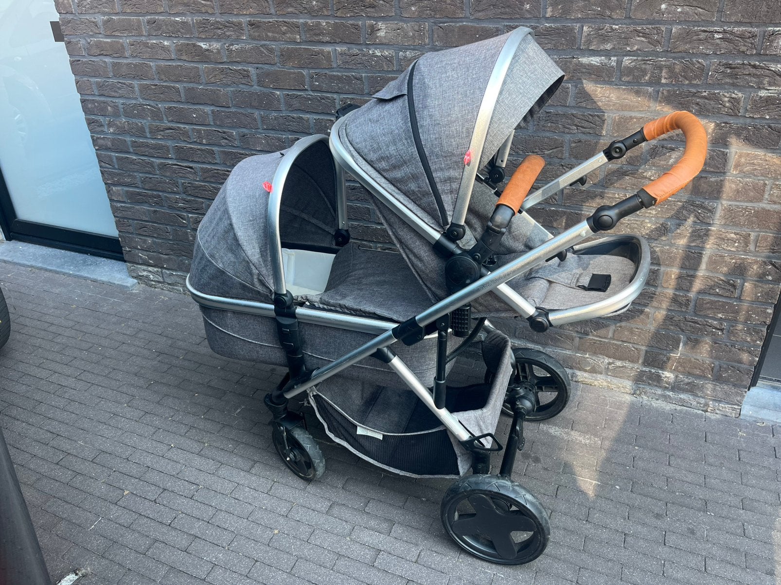Duo Pericles 1GO2, Kinderen en Baby's, Kinderwagens en Combinaties, Gebruikt, Duowagen, Combiwagen, Ophalen