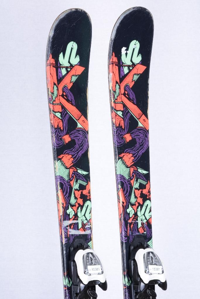 149 kinder ski's K2 JUVY, all terrain rocker, freestyle, Sport en Fitness, Skiën en Langlaufen, Gebruikt, Ophalen of Verzenden