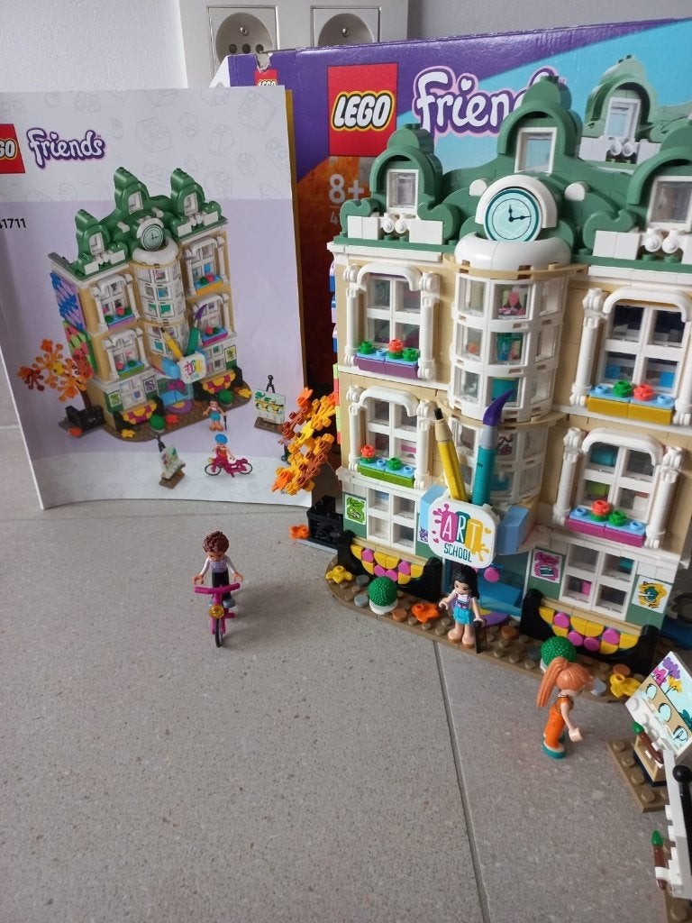LEGO Friends 41711 – L'école d'art d'Emma, Lego, Inclusief instructies, Friends, Ophalen of Verzenden