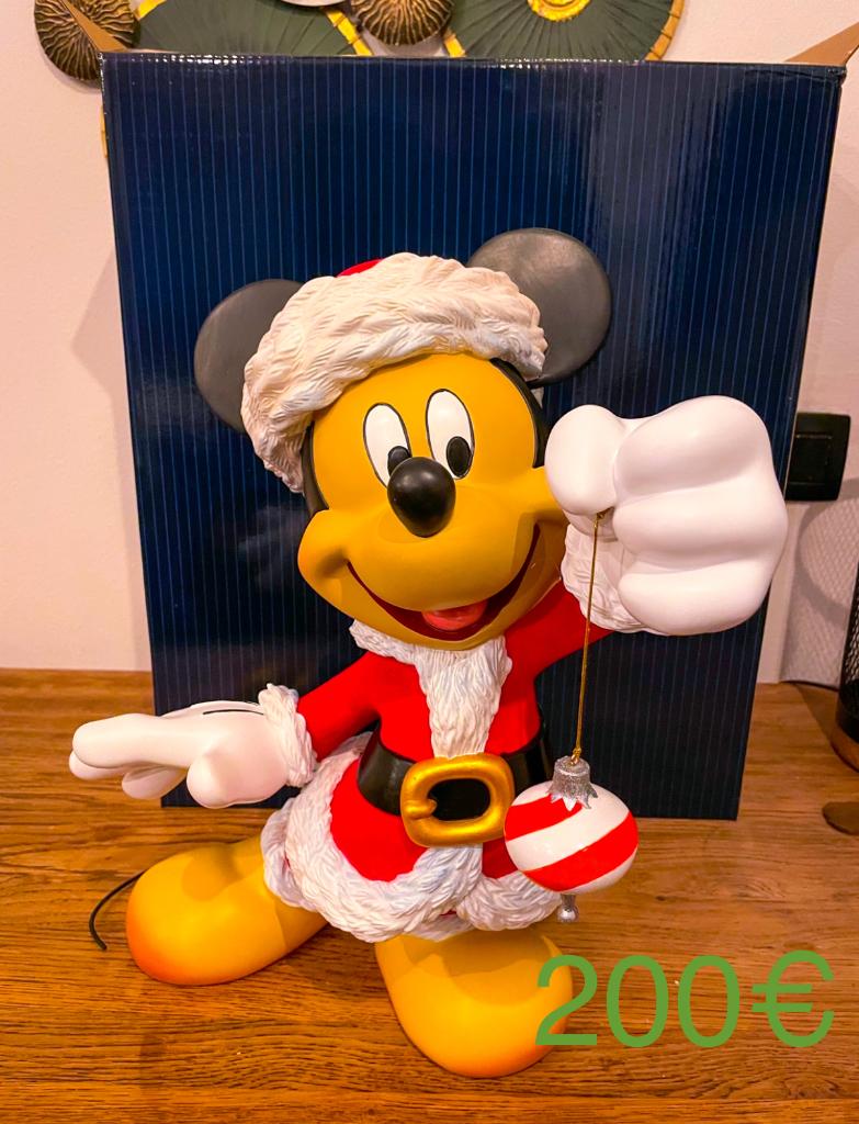 Mickey Noël big fig, Collections, Enlèvement, Mickey Mouse, Neuf, Statue ou Figurine