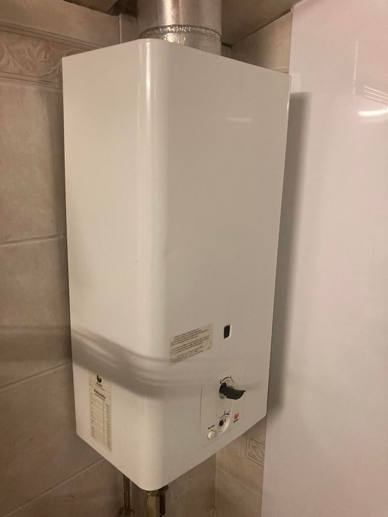 Bulex stadsgasboiler, Ophalen, Gebruikt, Aardgas, Geiser