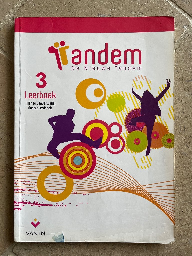 Tandem 3, Livres, Livres scolaires, Van in, Néerlandais, Enlèvement, Utilisé