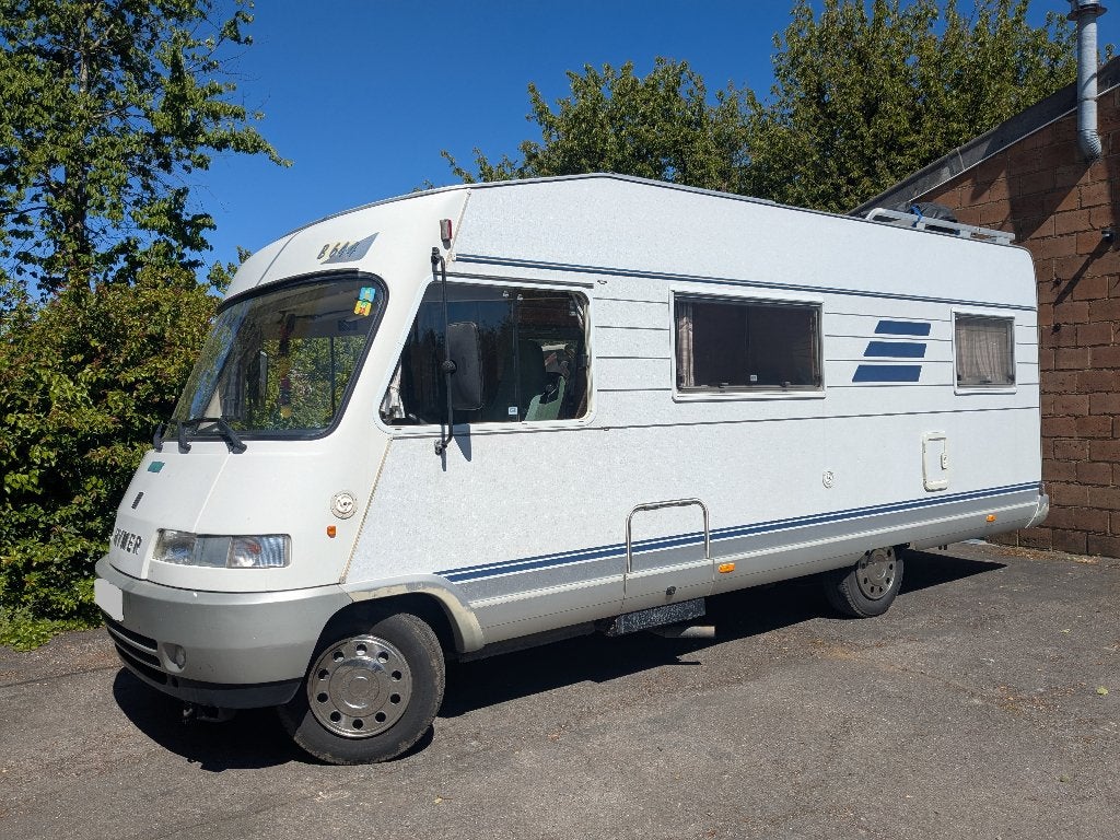 Hymer B644 - 2,5TDI integraal camper - 1995, Caravans en Kamperen, Mobilhomes, Particulier, tot en met 4, Integraal, Hymer, Fiat