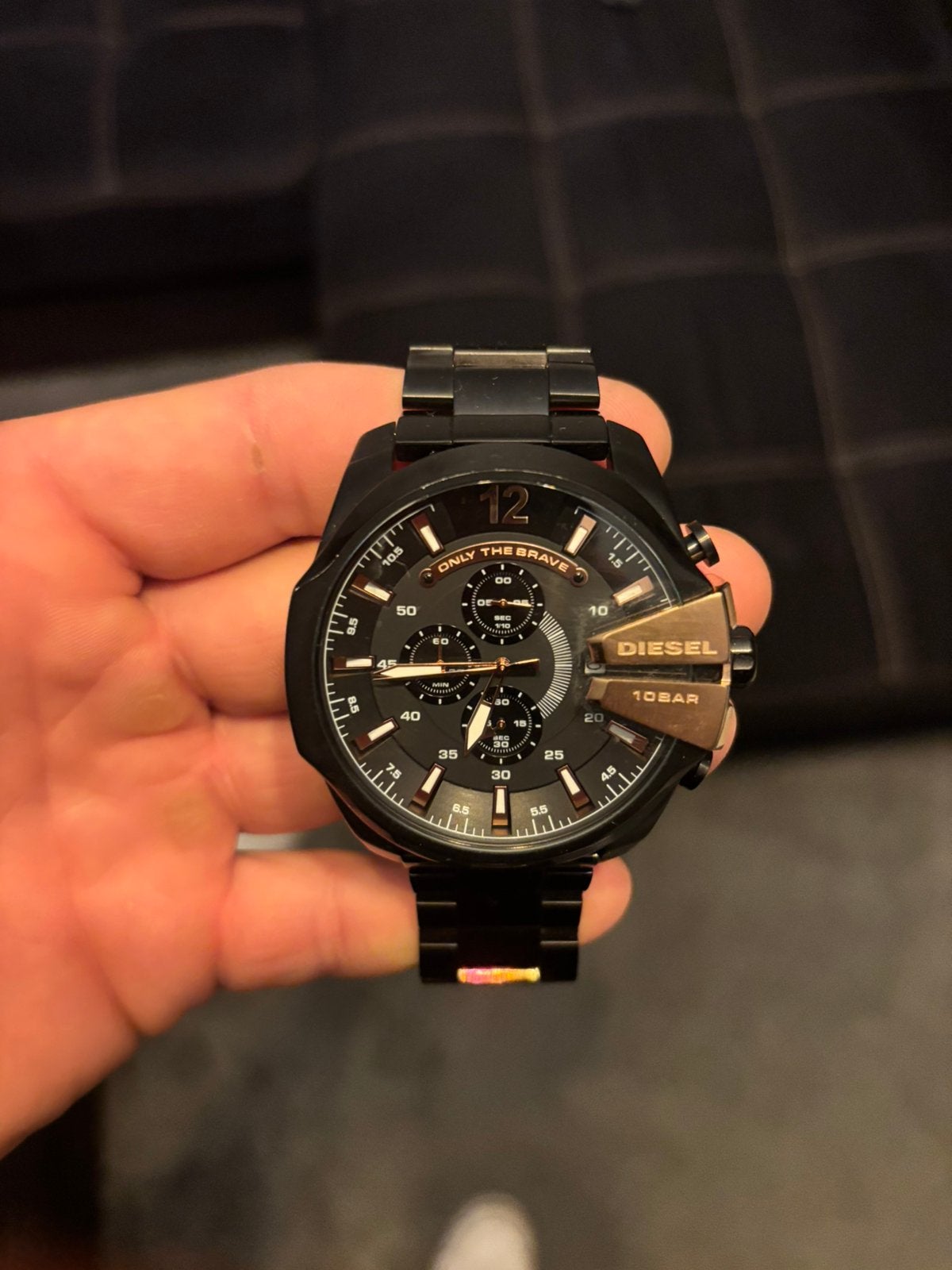 Horloge diesel, Ophalen, Nieuw, Polshorloge, Overige merken