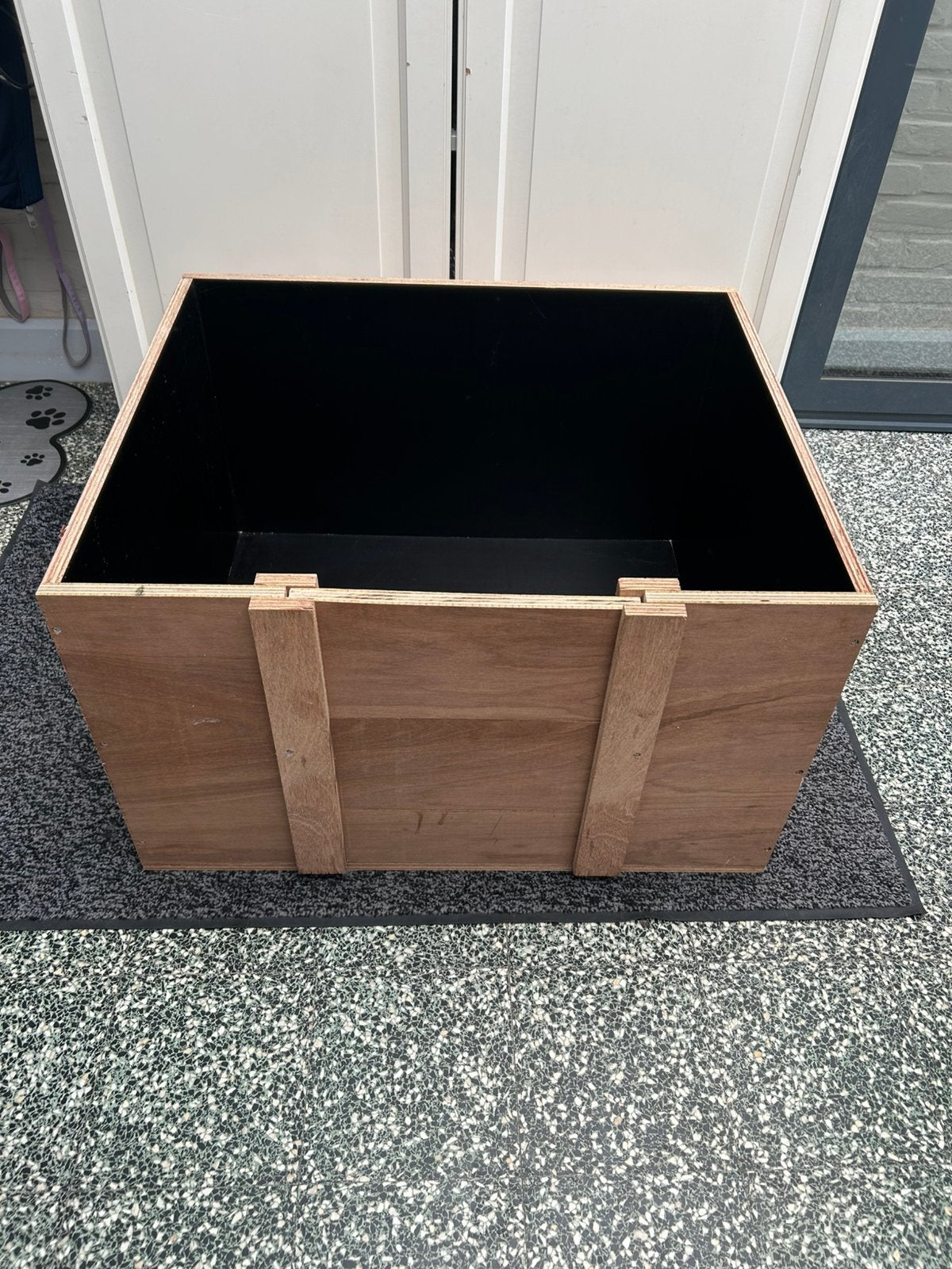 Werpkist 70x60 met anti-doodligranden voor hond of kat, Dieren en Toebehoren, Ophalen, Zo goed als nieuw