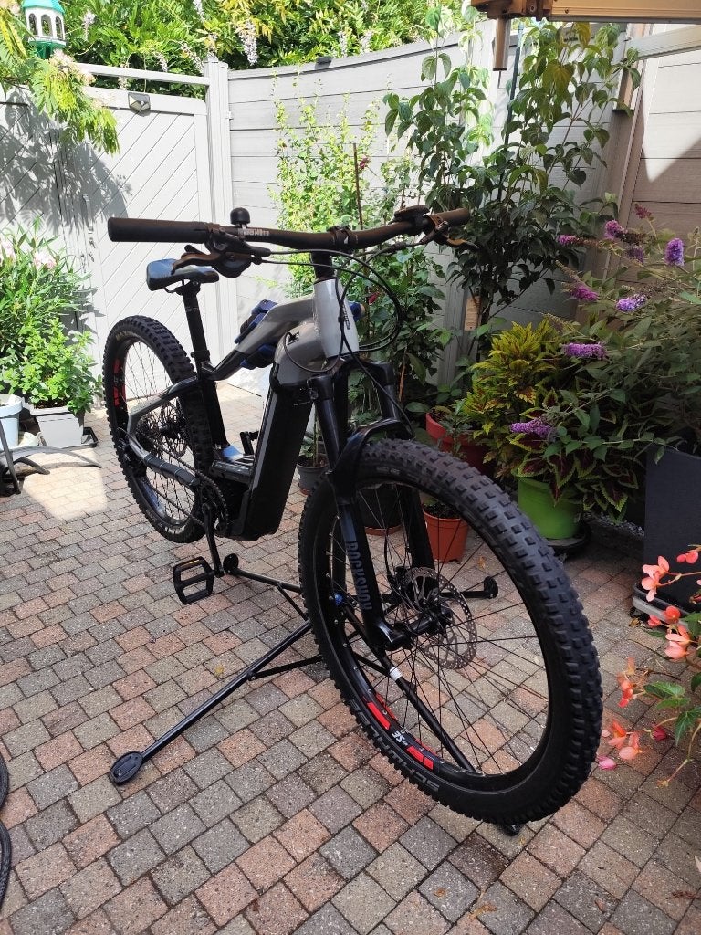 Electric mountainbiken, Fietsen en Brommers, Fietsen | Mountainbikes en ATB, Gebruikt, Hardtail, Heren, Schijfrem
