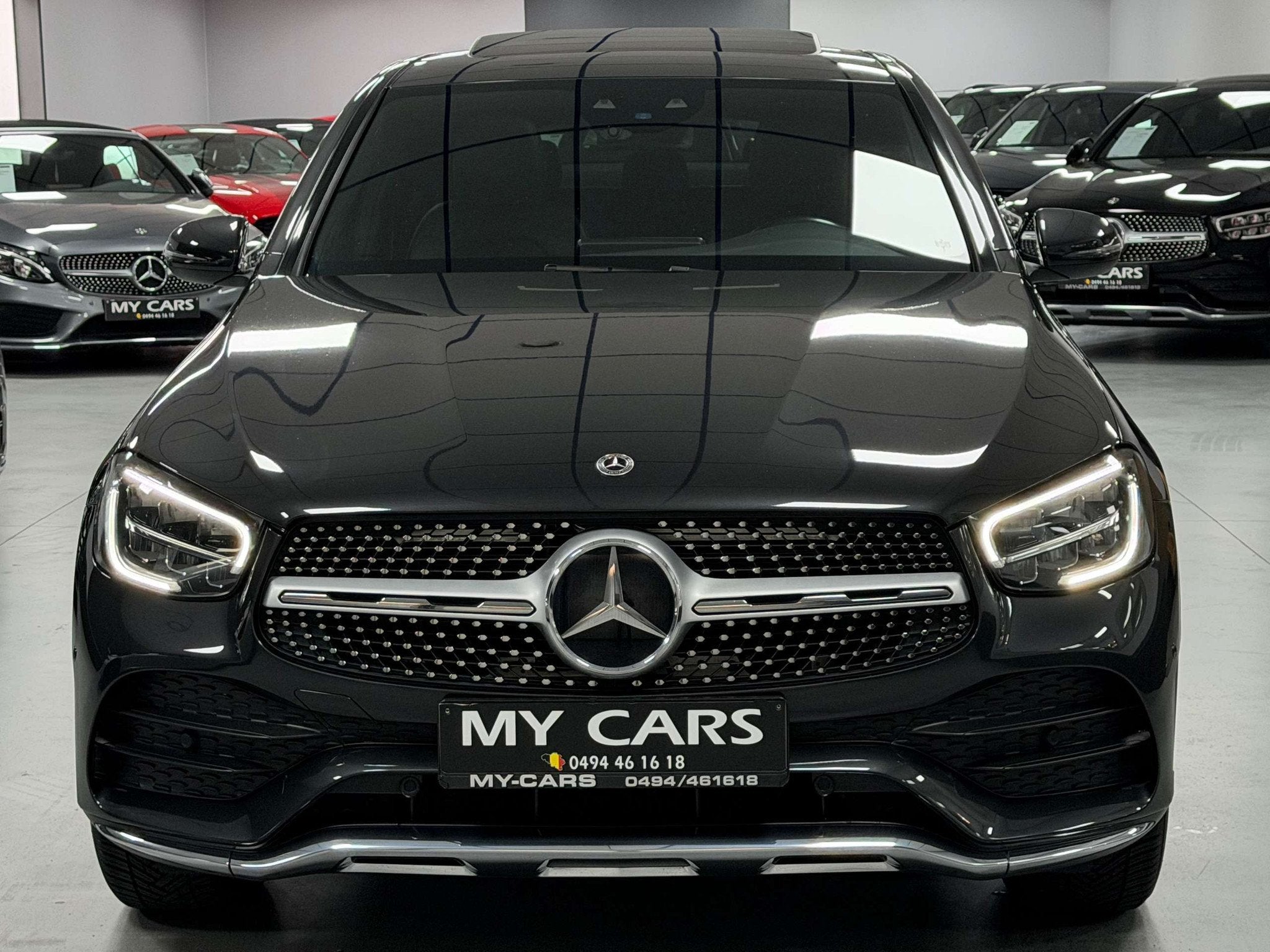 Mercedes-Benz GLC GLC 220 D 194 Cv Coupé Pack-AMG 4-Matic F, Auto's, Automaat, 4 cilinders, https://public.car-pass.be/vhr/95df6100-09e8-4a42-8a97-3d1bbd856b48