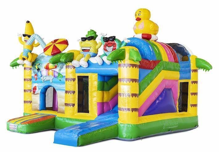 Springkasteel summer party te huur, Ophalen of Verzenden