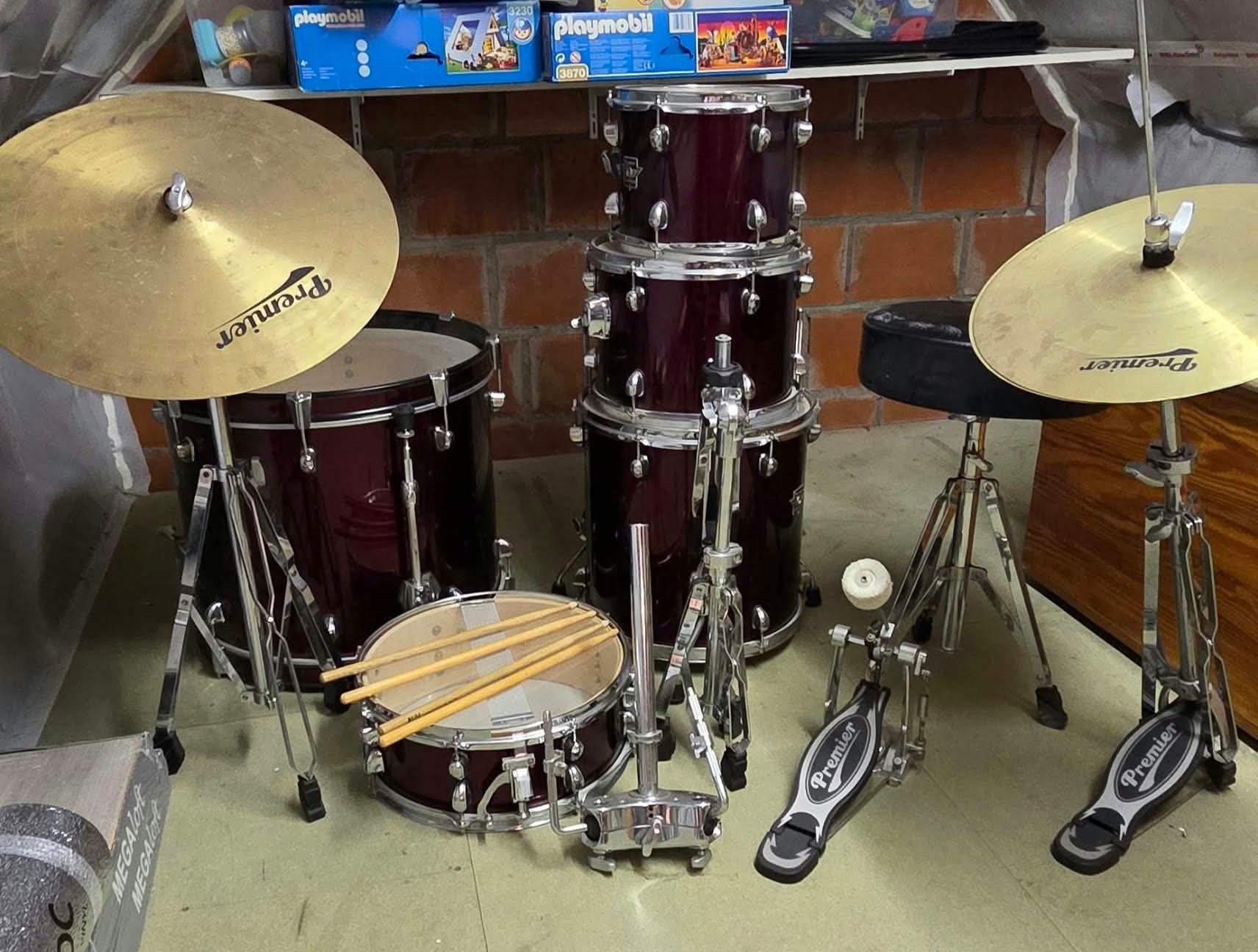 Drumtoestel in heel goede staat,heel weinig gebruiktPREMIER, Muziek en Instrumenten, Ophalen, Zo goed als nieuw, Premier