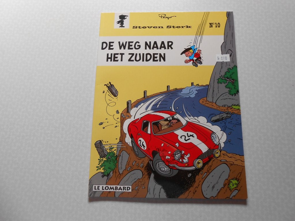 Steven sterk 10 De weg naar het zuiden 1997 1 ste druk., Eén stripboek, Ophalen of Verzenden, Zo goed als nieuw