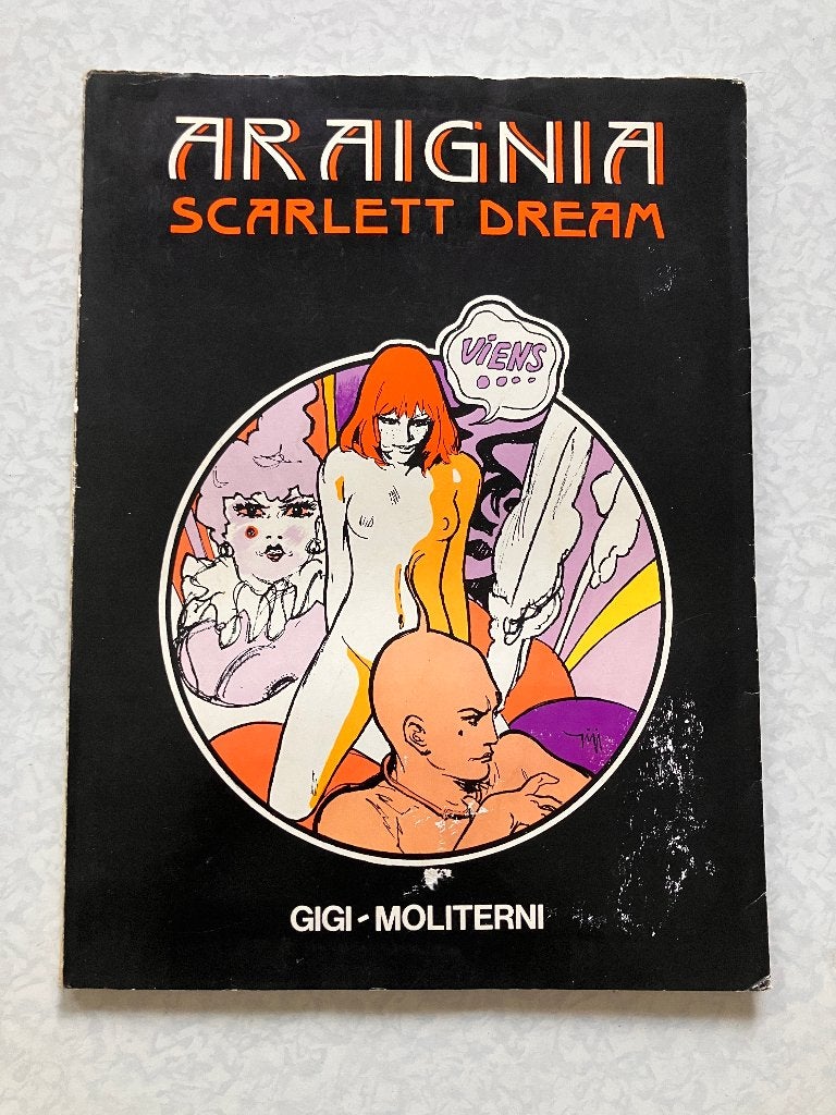 araignia scarlett dream gigi-molterini bd, Eén stripboek, Ophalen of Verzenden, Gelezen