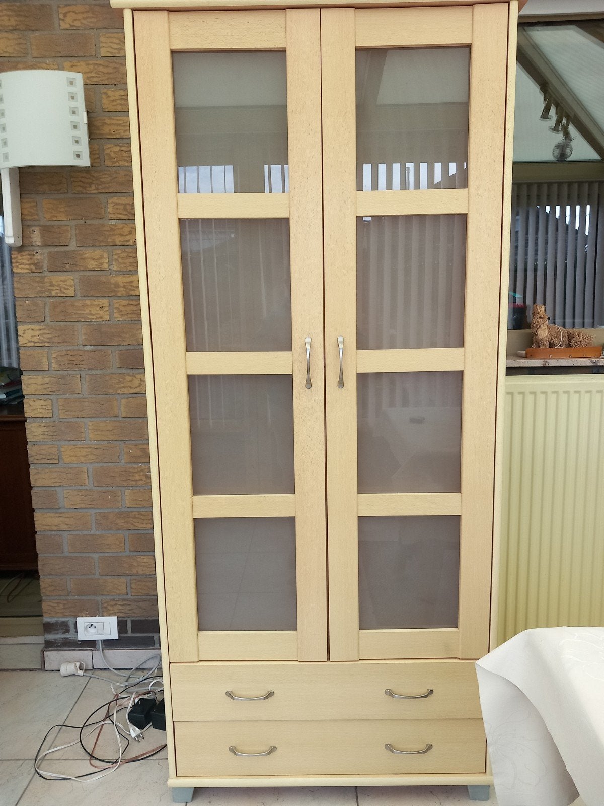 kast, Ophalen, Minder dan 50 cm, Gebruikt, Overige houtsoorten