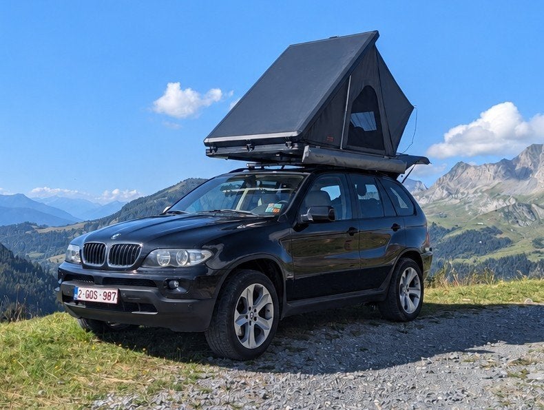 Hardshell Daktent - 2 Personen, Caravans en Kamperen, Ophalen, Zo goed als nieuw, Tot en met 2