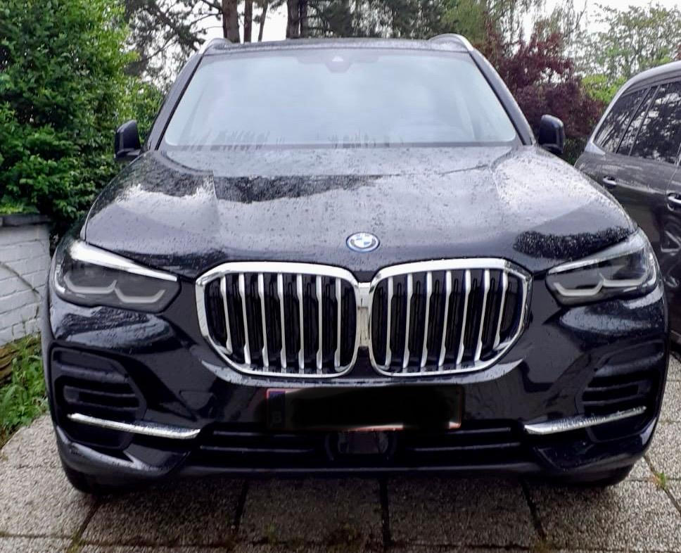 BMW X5 zwart te koop, Auto's, BMW, Automaat, Leder, Te koop, X5
