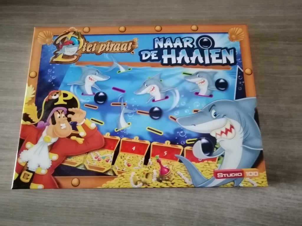 piet piraat naar de haaien, Hobby en Vrije tijd, Ophalen of Verzenden, Gebruikt