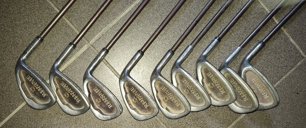 Set golfclubs iron Mc Gregor Response, Sports & Fitness, Golf, Enlèvement, Utilisé, Set, Autres marques