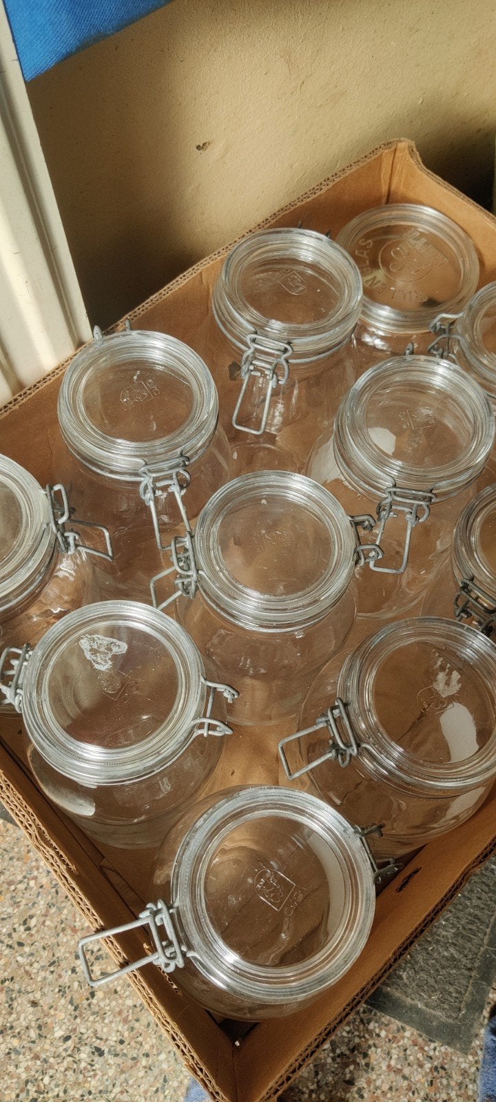 lot weckpotten, prijs is voor alles, Ophalen