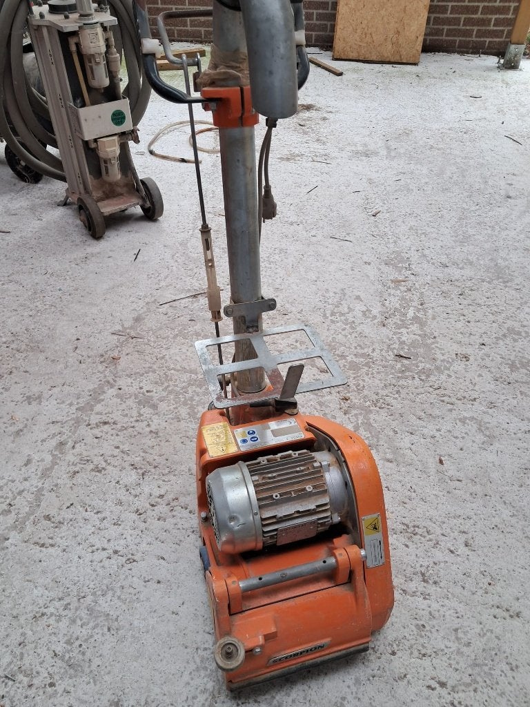 PONCEUSE À BANDE POUR PARQUET, Enlèvement, Comme neuf, Ponceuse à bande