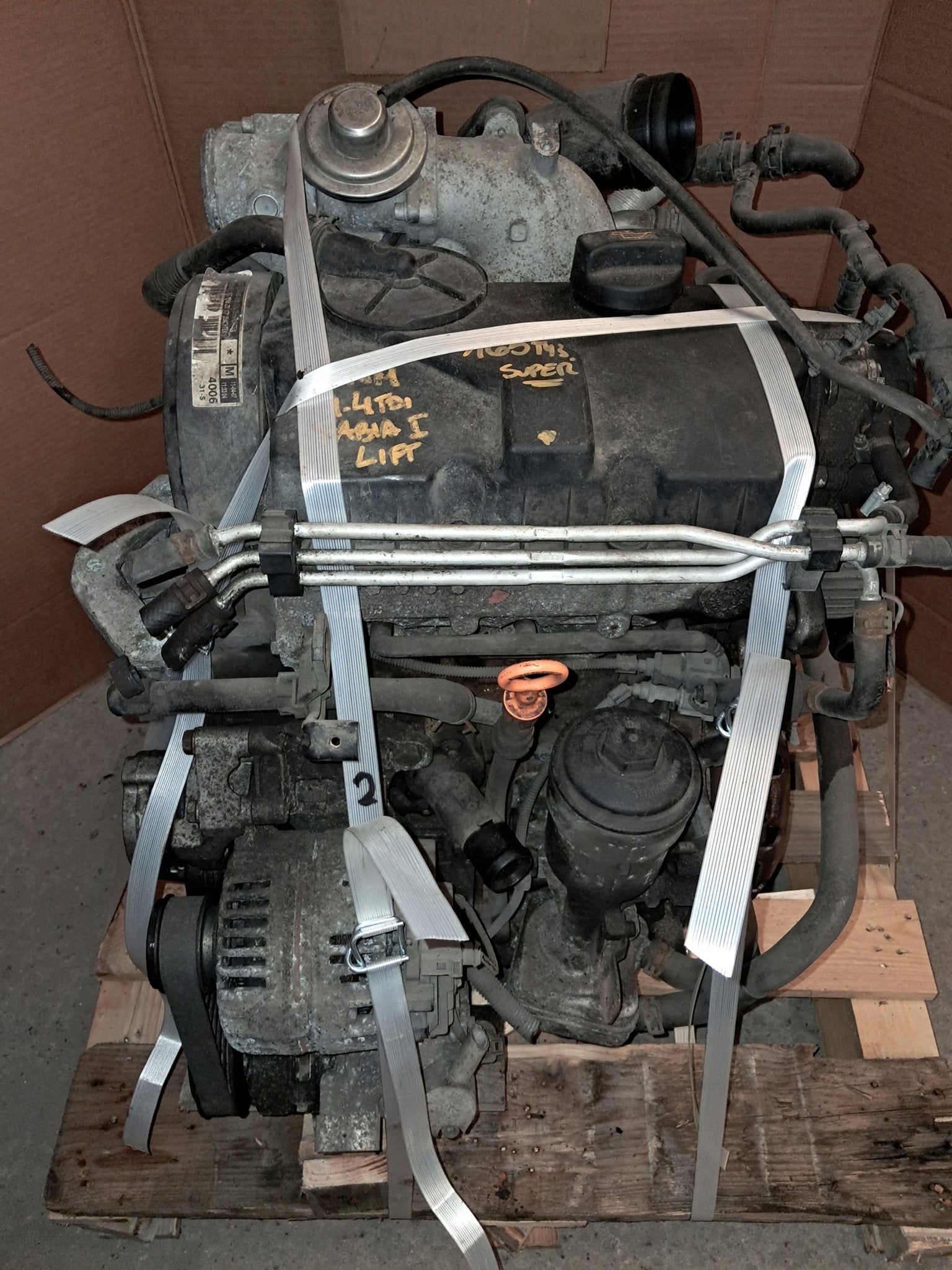 Moteur BNM Complet SEAT FABIA VW FOX POLO CORDOBA SKODA, Envoi, Utilisé, Daihatsu