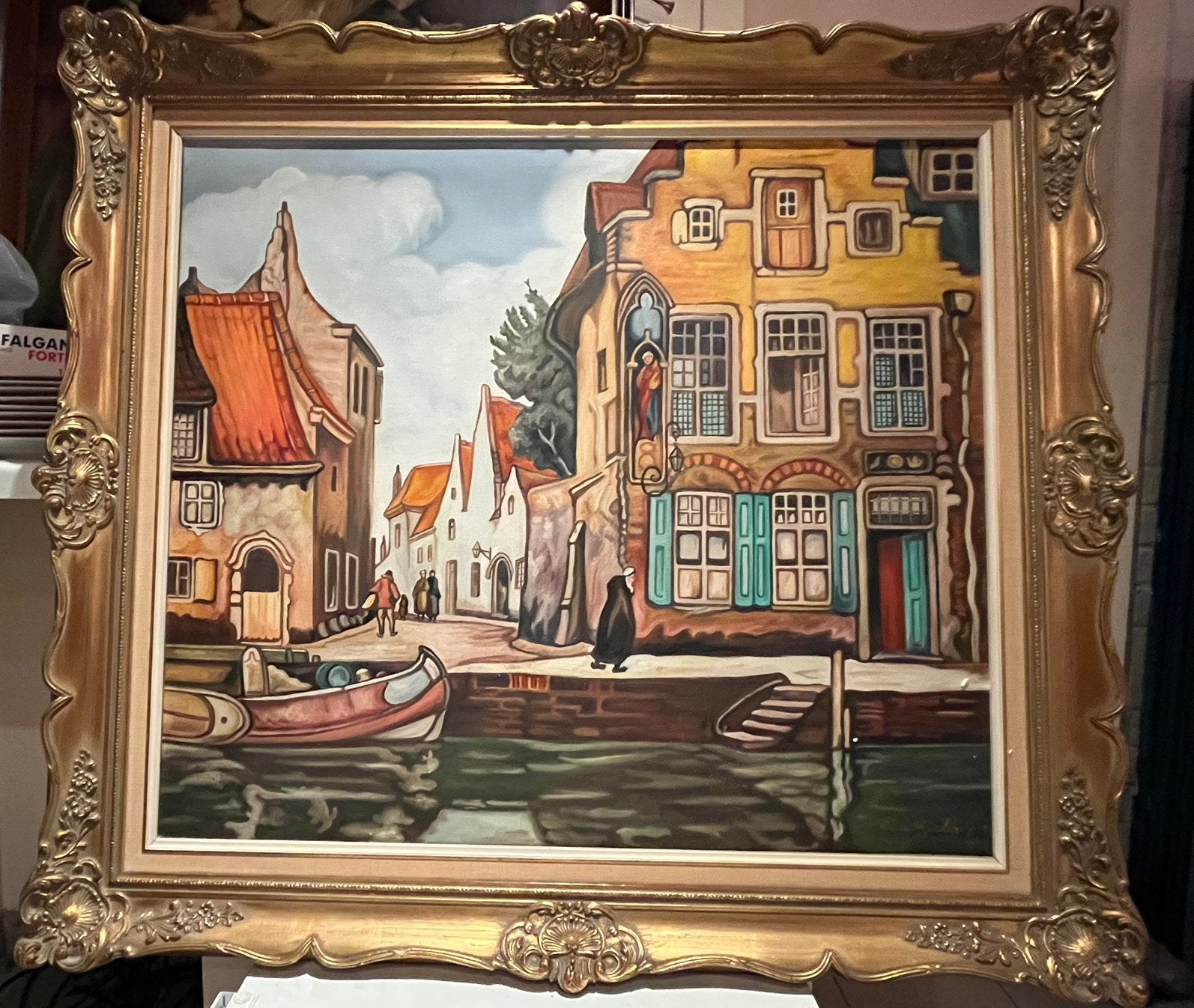 Schilderij Jos Gielis, Antiek en Kunst, Ophalen