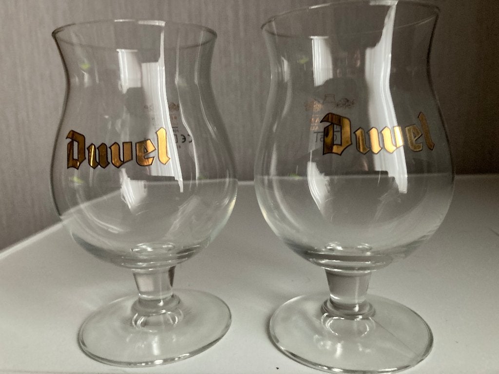 duvelglazen, Verzamelen, Ophalen, Zo goed als nieuw, Glas of Glazen, Duvel