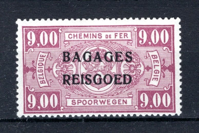 BA18 MNH** 1935 - Spoorwegzegels met opdruk "BAGAGES", Postzegels en Munten, Ophalen of Verzenden, Postfris, Postfris