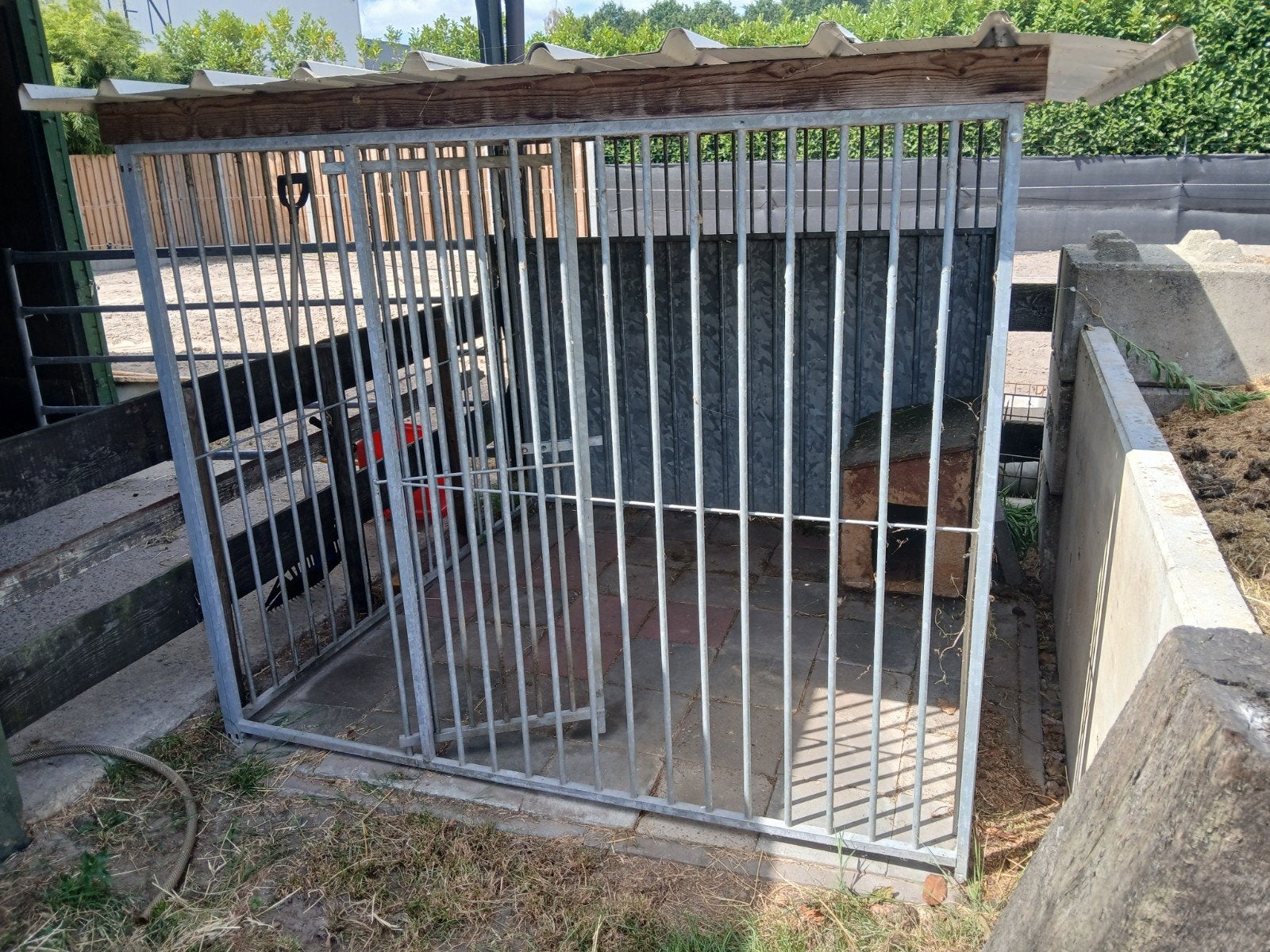 Hondenren 2x2, Ophalen, Gebruikt, 110 cm of meer, Hondenkennel