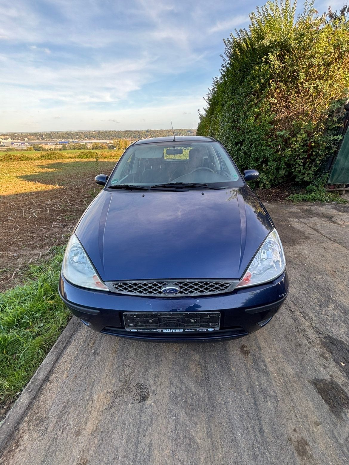 Ford focus, Auto's, Stof, Zwart, Blauw, Particulier