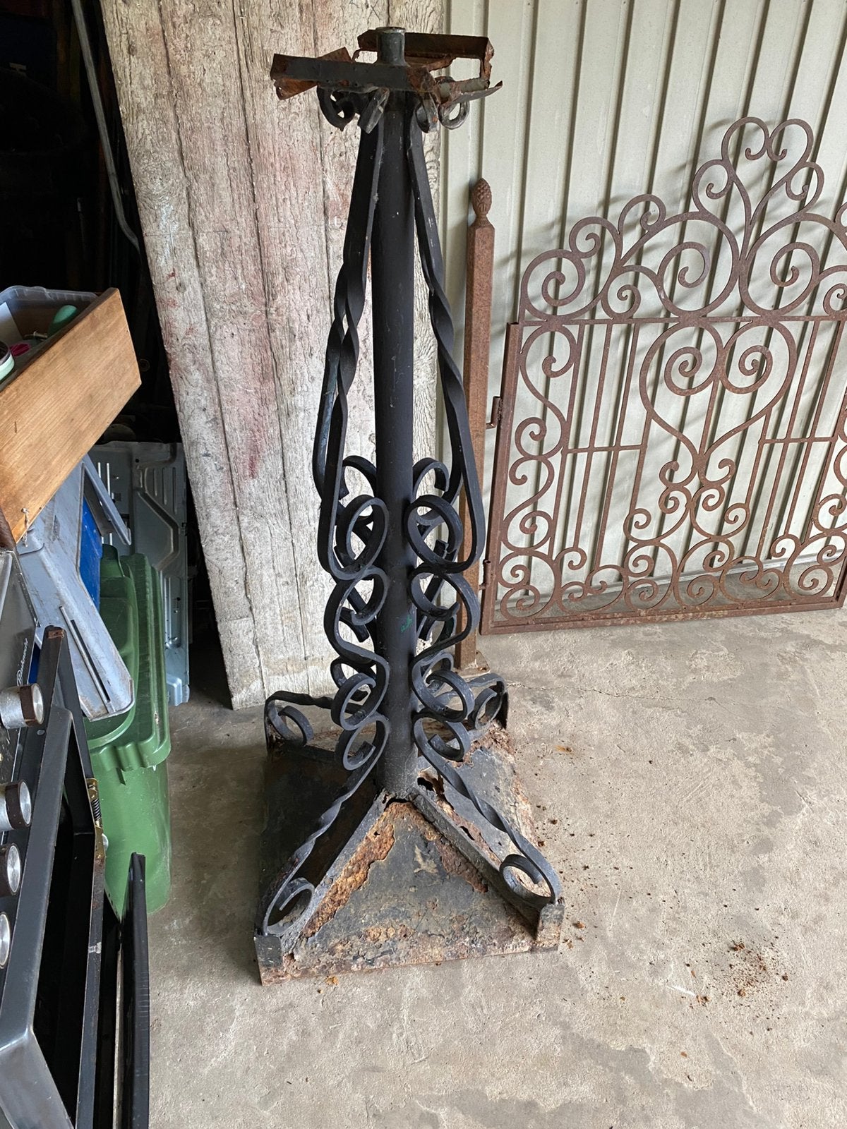 Onderstel tuinlanraarn 130cm hoog, Ophalen of Verzenden, Gebruikt