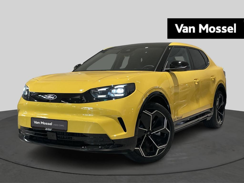 Ford Capri AWD Premium - Trekhaak - Pano - Driver Assist, Autres modèles, Entreprise, Jaune, Entretenue par le concessionnaire