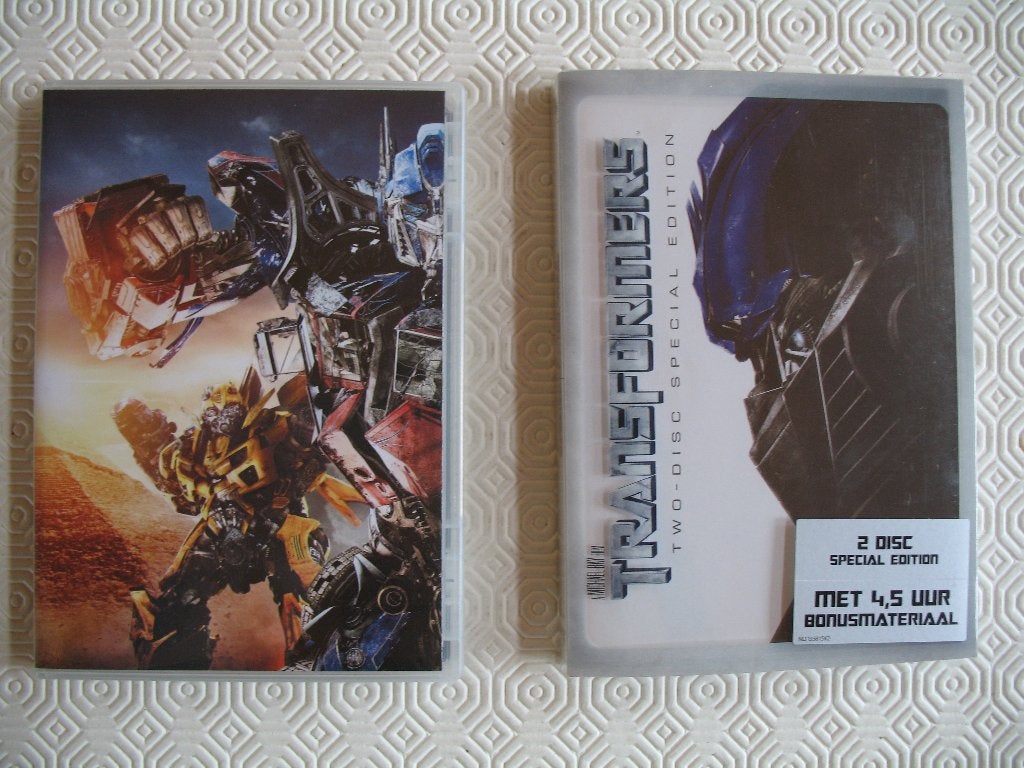 Transformers dvd + two-disc special edition, Cd's en Dvd's, Ophalen of Verzenden, Bonusmateriaal