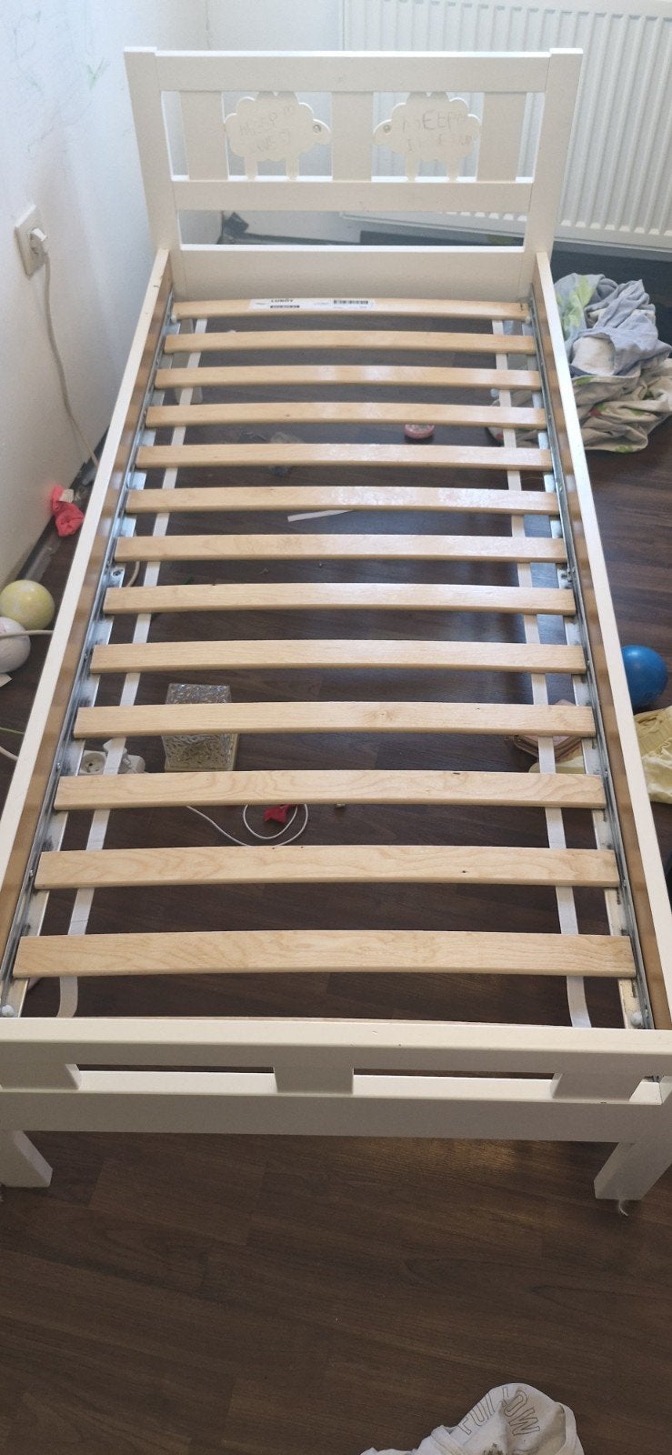 Kritter Ikea bed, Ophalen