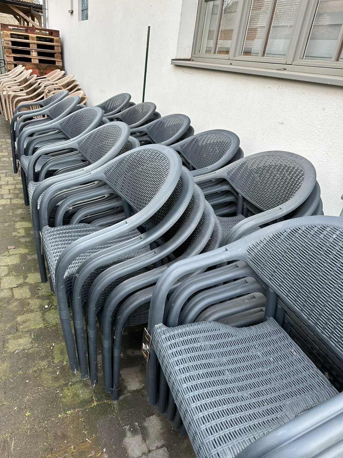 Chaises de terrasse ou de jardin, Jardin & Terrasse, Chaises de jardin, Enlèvement, Neuf, Synthétique, Empilable