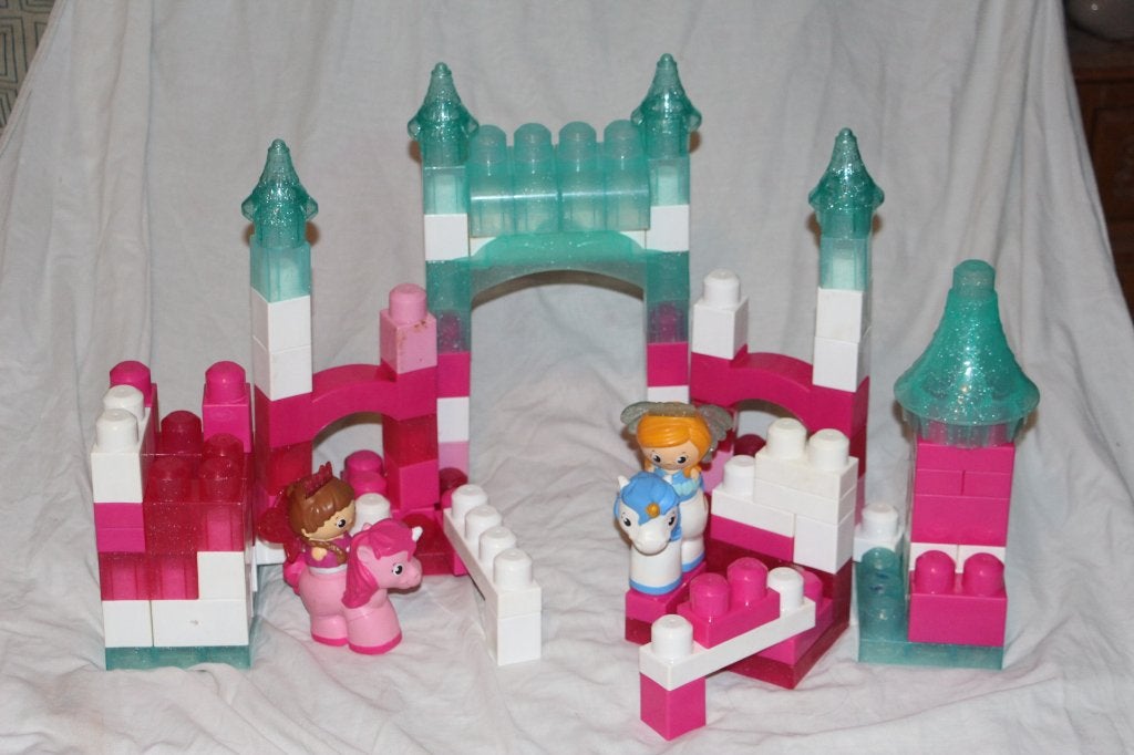 Prinsessenkasteel om te bouwen, Ophalen, Zo goed als nieuw