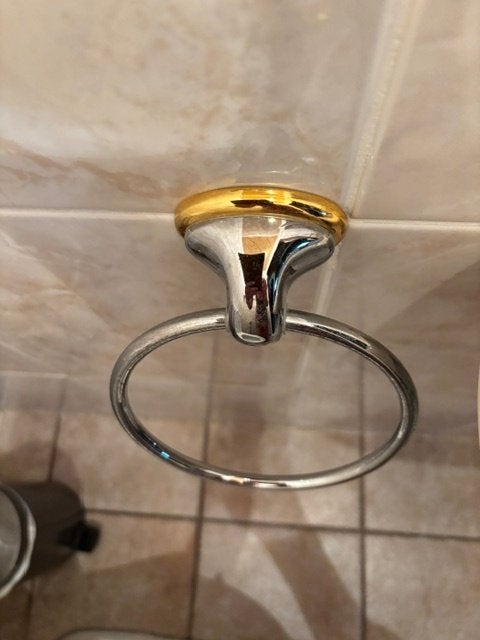 Toilet accessoires, Gebruikt, Overige merken, Zilver, Ophalen