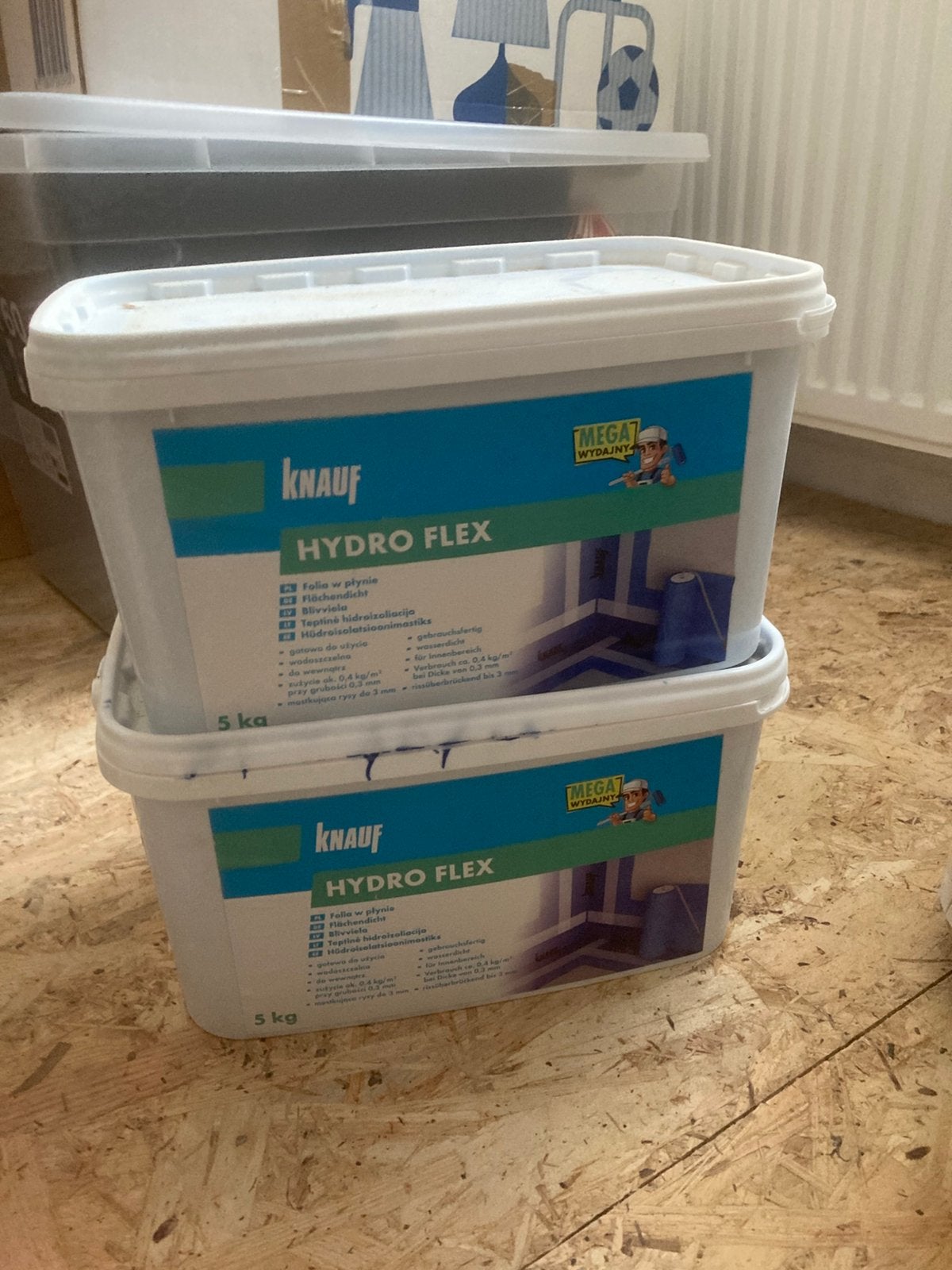 2 pots d’etanchéité liquide pour douche Knauf (1scellé), Bricolage & Construction, Enlèvement, Comme neuf