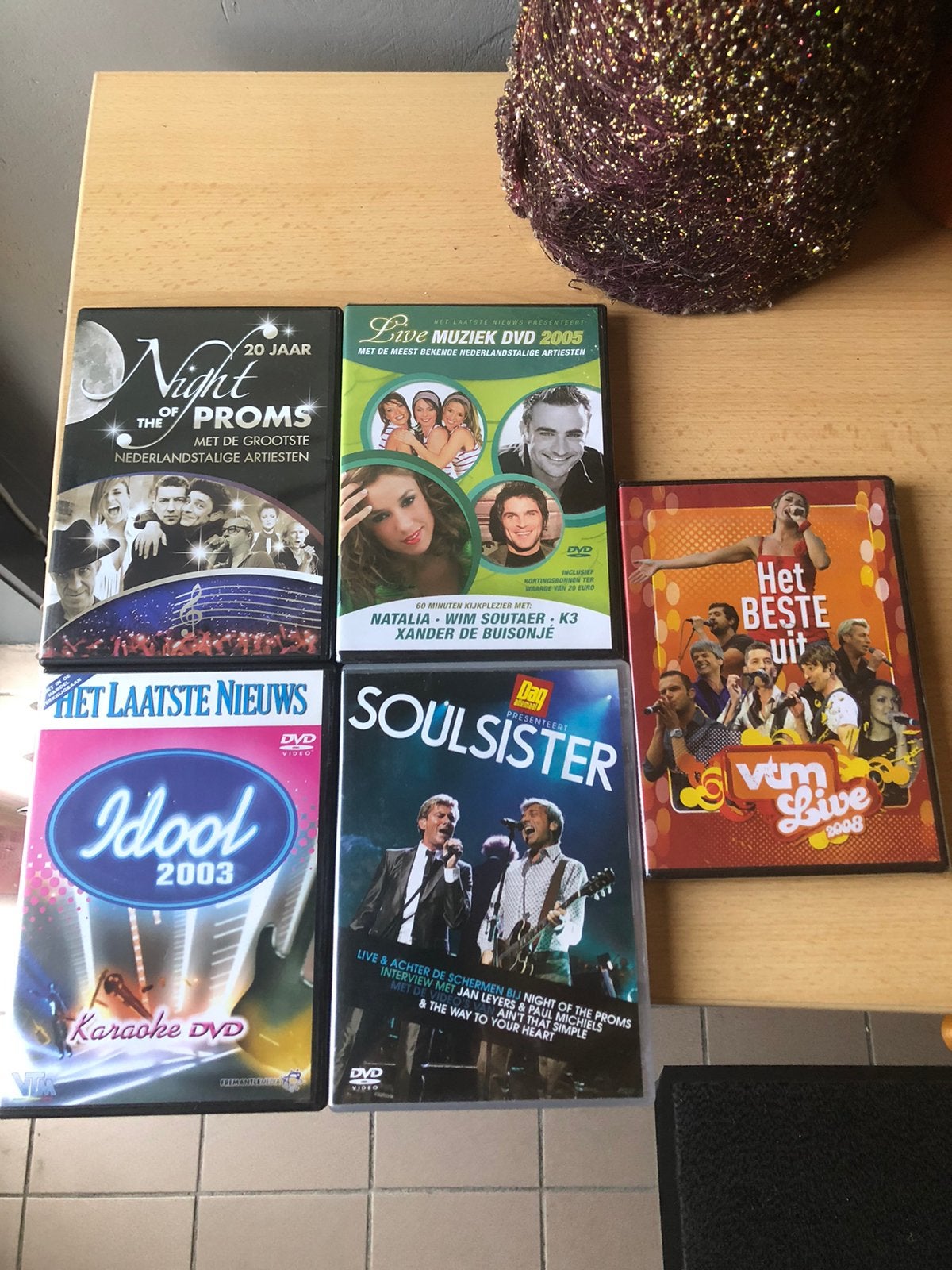 5 muziek dvd’s, Cd's en Dvd's, Ophalen of Verzenden, Zo goed als nieuw