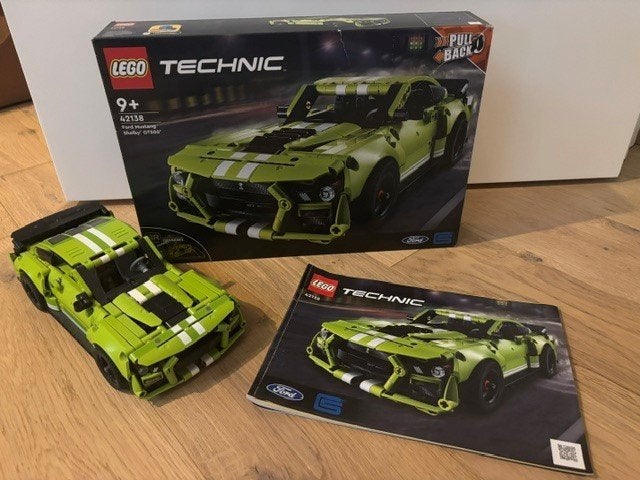 LEGO Technic 42138 Ford Mustang Shelby GT500, Enlèvement ou Envoi, Lego, Ensemble complet, Utilisé