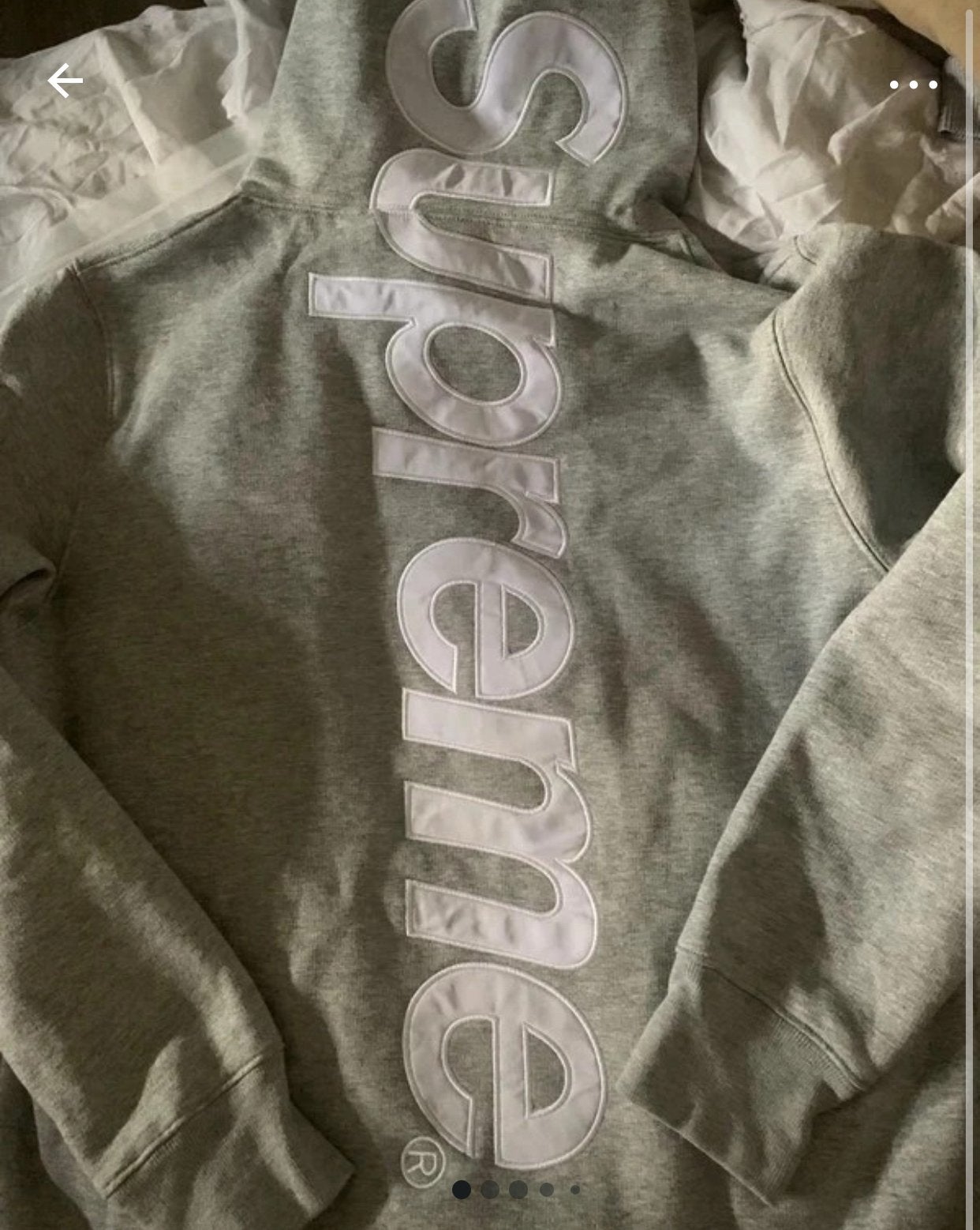 Supreme trui, Ophalen of Verzenden, Nieuw, Maat 48/50 (M), Grijs