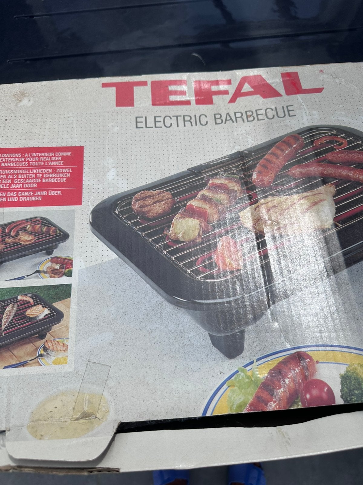 Tefal elektrische BBQ nieuw, Jardin & Terrasse, Barbecues électriques, Neuf, Enlèvement