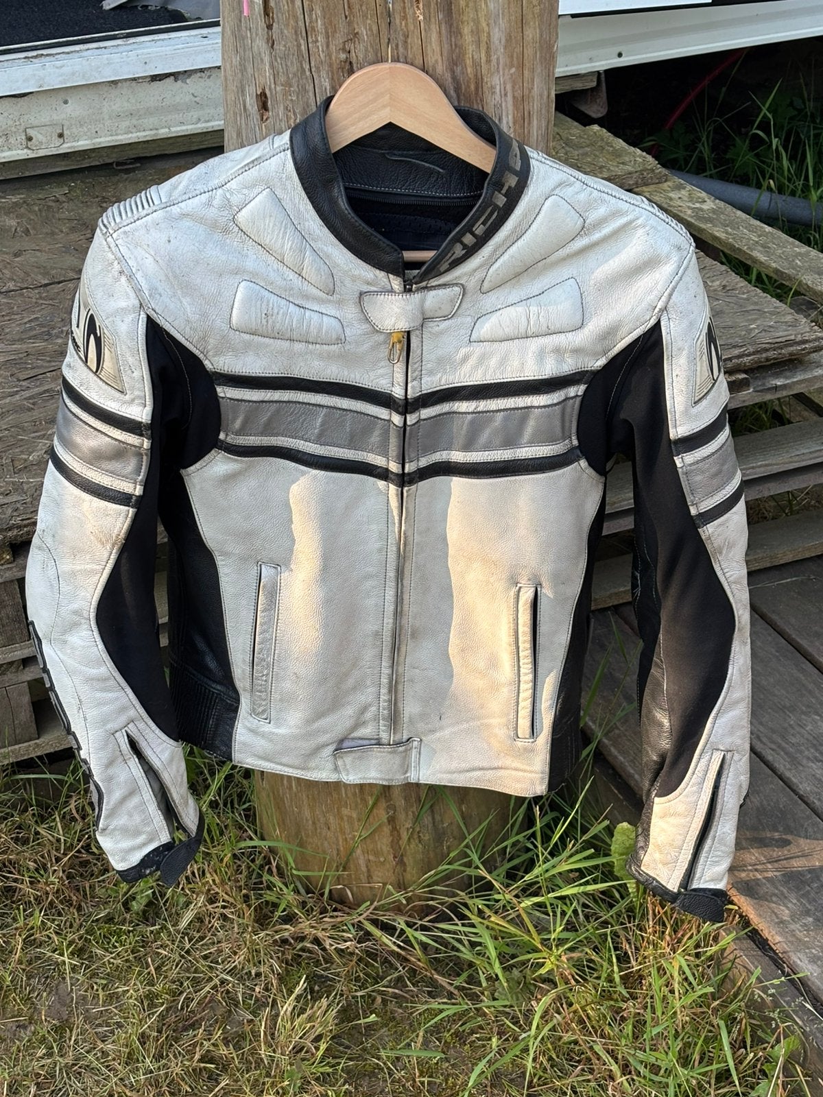 RICHA motorjas maat 48 heren, Ophalen, Tweedehands, Heren, Jas | leer