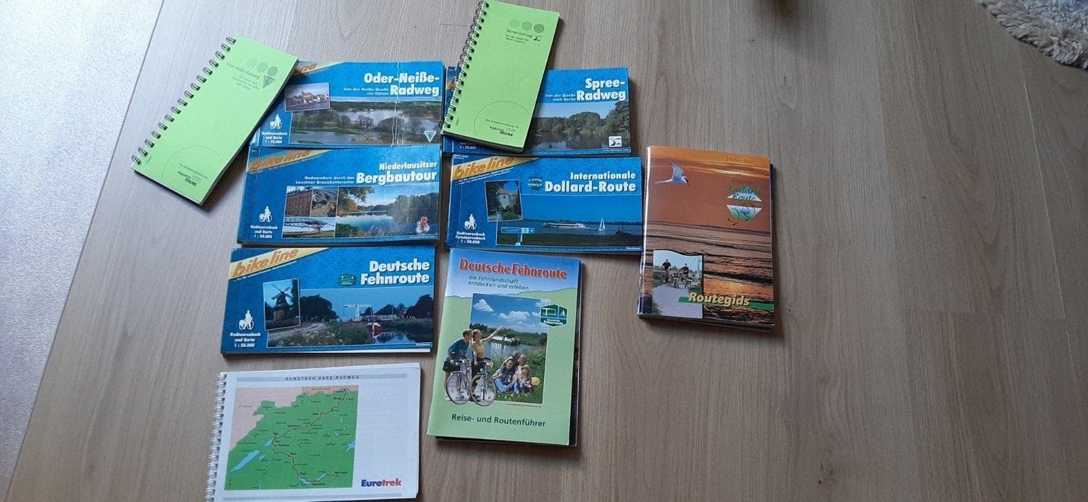 Fietsroutes in Duitsland, Boeken, Atlassen en Landkaarten, Ophalen, Duitsland