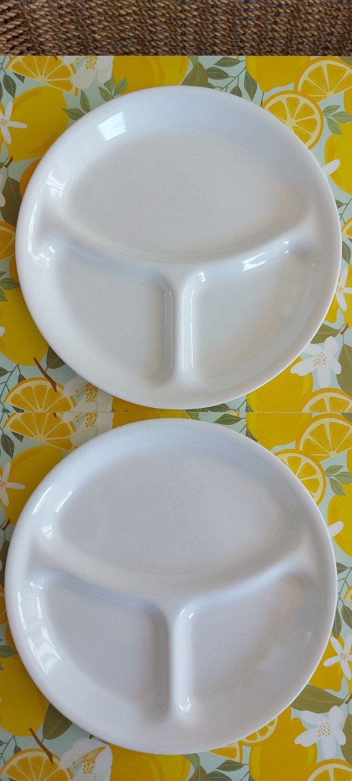2 assiettes à fondue ou gourmande diamètre 26 cm, très bon é, Enlèvement ou Envoi, Autres marques, Moderne, Assiettes(s)