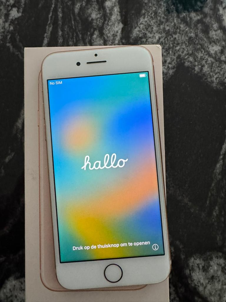 Iphone apple 8, Telecommunicatie, Mobiele telefoons | Apple iPhone, Ophalen, 75 %, Zo goed als nieuw, 64 GB