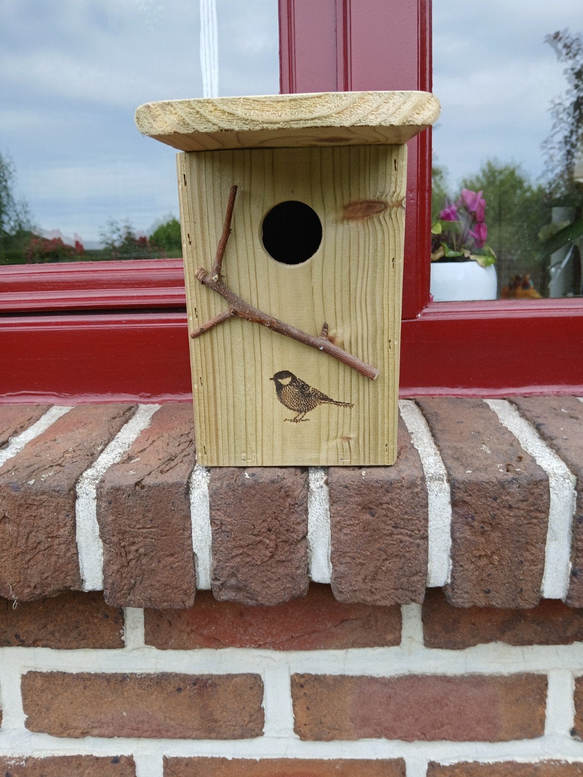 Zelfgemaakte vogelhuisjes, Ophalen of Verzenden