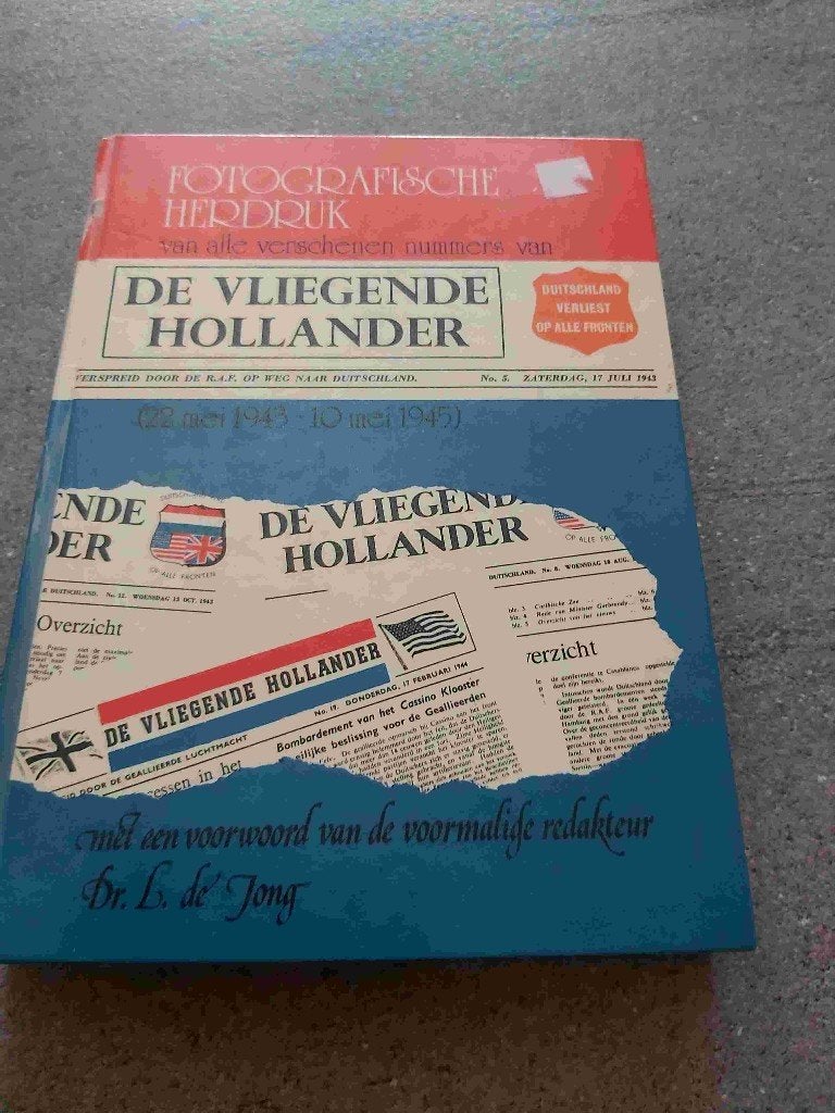 Verzet Weerstand Nederland Hollander Vlugschrift 1940 1945, Verzenden, Tweede Wereldoorlog, Gelezen, Algemeen