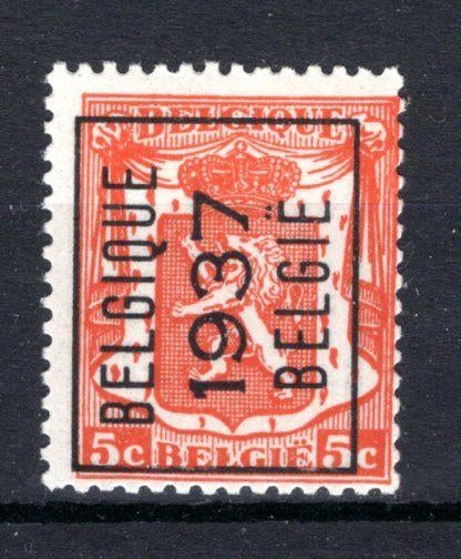 PRE322A MNH** 1937 - BELGIQUE 1937 BELGIE, Postzegels en Munten, Ophalen of Verzenden, Postfris, Postfris