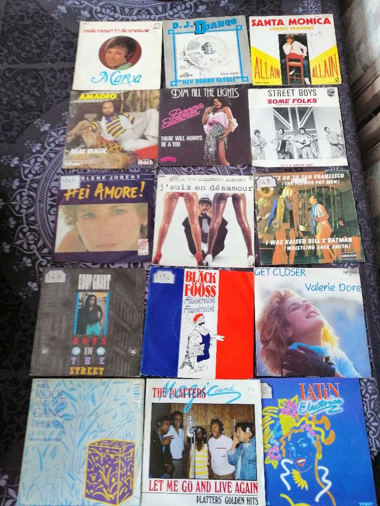 1€ singles 1, Cd's en Dvd's, Vinyl Singles, Ophalen, Gebruikt, 7 inch, Pop