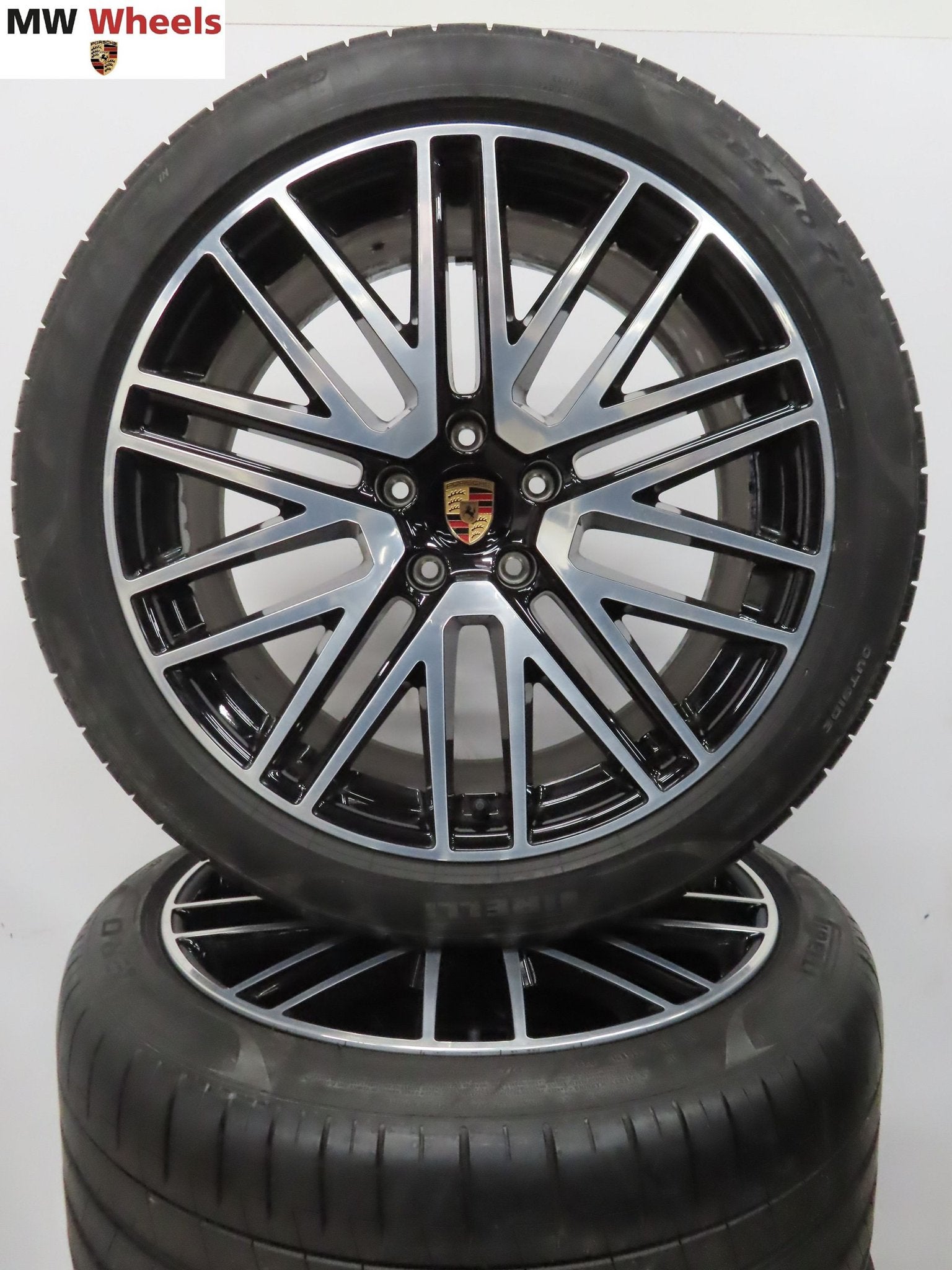 Porsche Cayenne Coupe Turbo V 22 inch velgen zomerbanden, Gebruikt, -, 285 mm, -